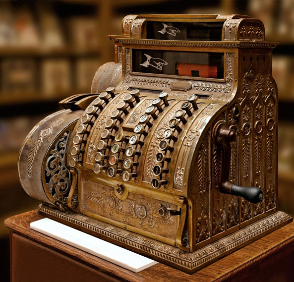vintage cash register antique